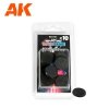 AK Interactive AK1101 ROUND BASE 25MM X10 UNITS